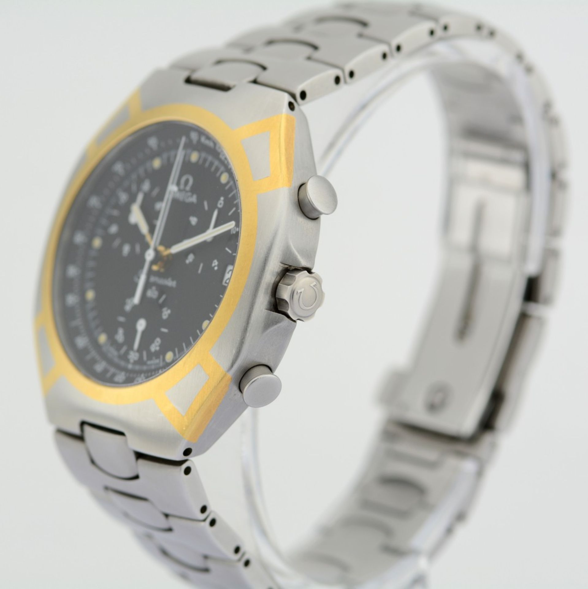 Omega / Seamaster Polaris Chronograph - Gentlmen's Gold/Steel Wrist Watch - Image 3 of 8