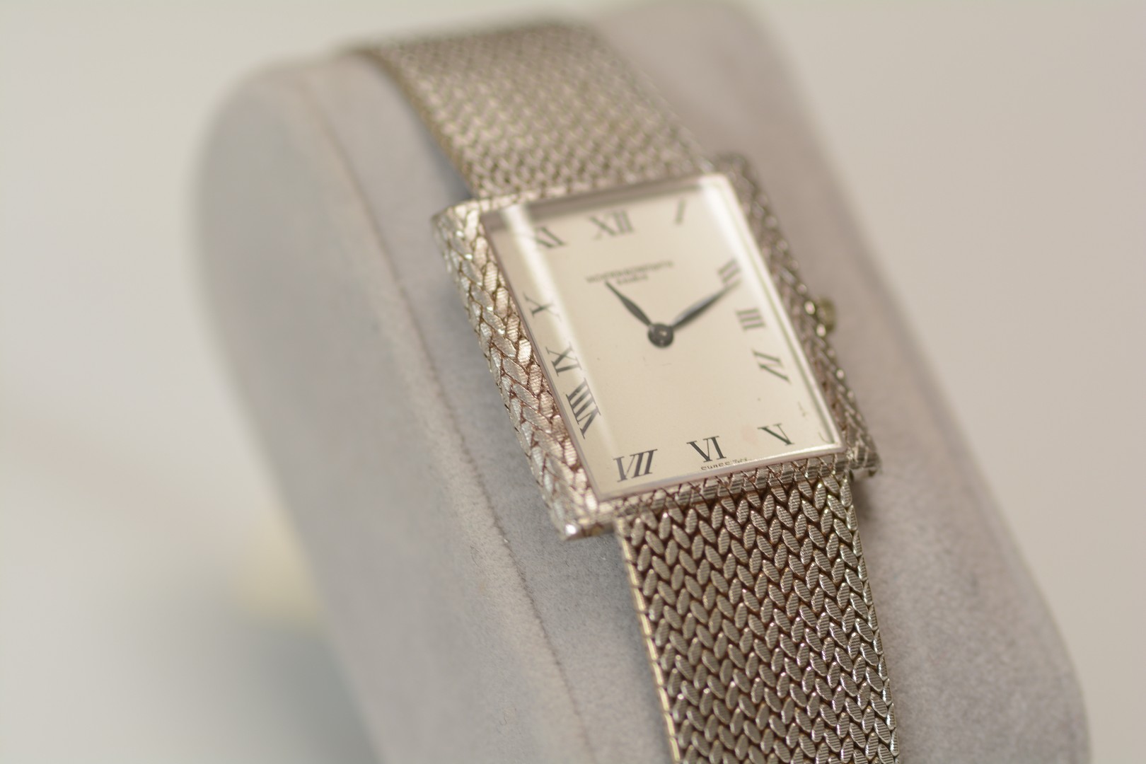 Vacheron Constantin / Rectangular - Ultra thin - 1960s - Unisex White gold Wrist Watch - Image 8 of 12