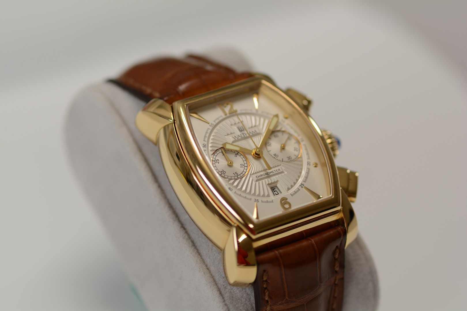 Waltham / LW48 - Gentlmen's Yellow gold Wrist Watch - Image 8 of 14