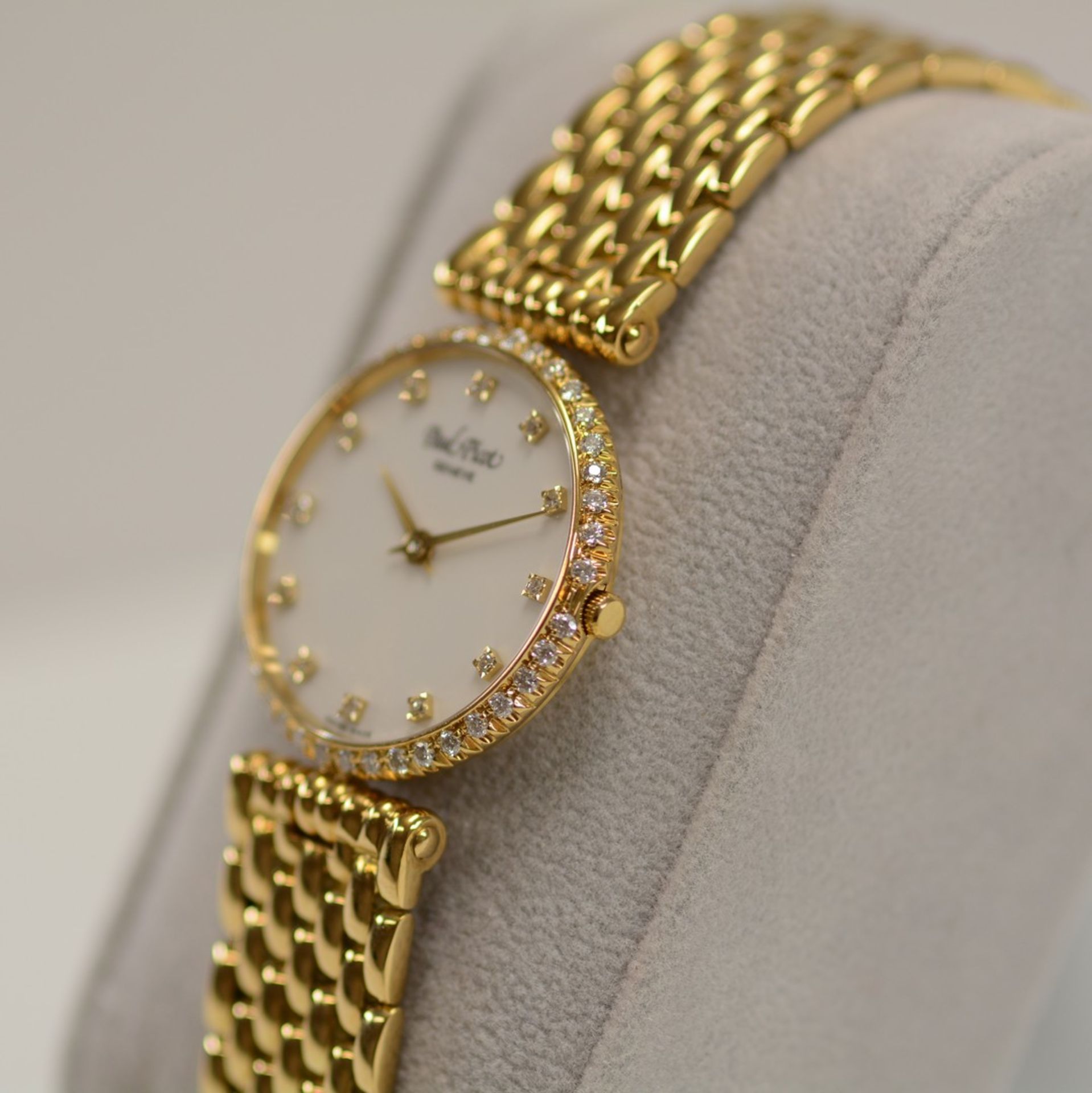 Paul Picot / Diamond - Lady's Yellow gold Wrist Watch - Image 5 of 11