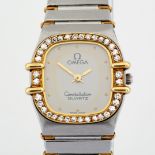 Omega / Constellation Diamond Bezel - Lady's Steel Wrist Watch