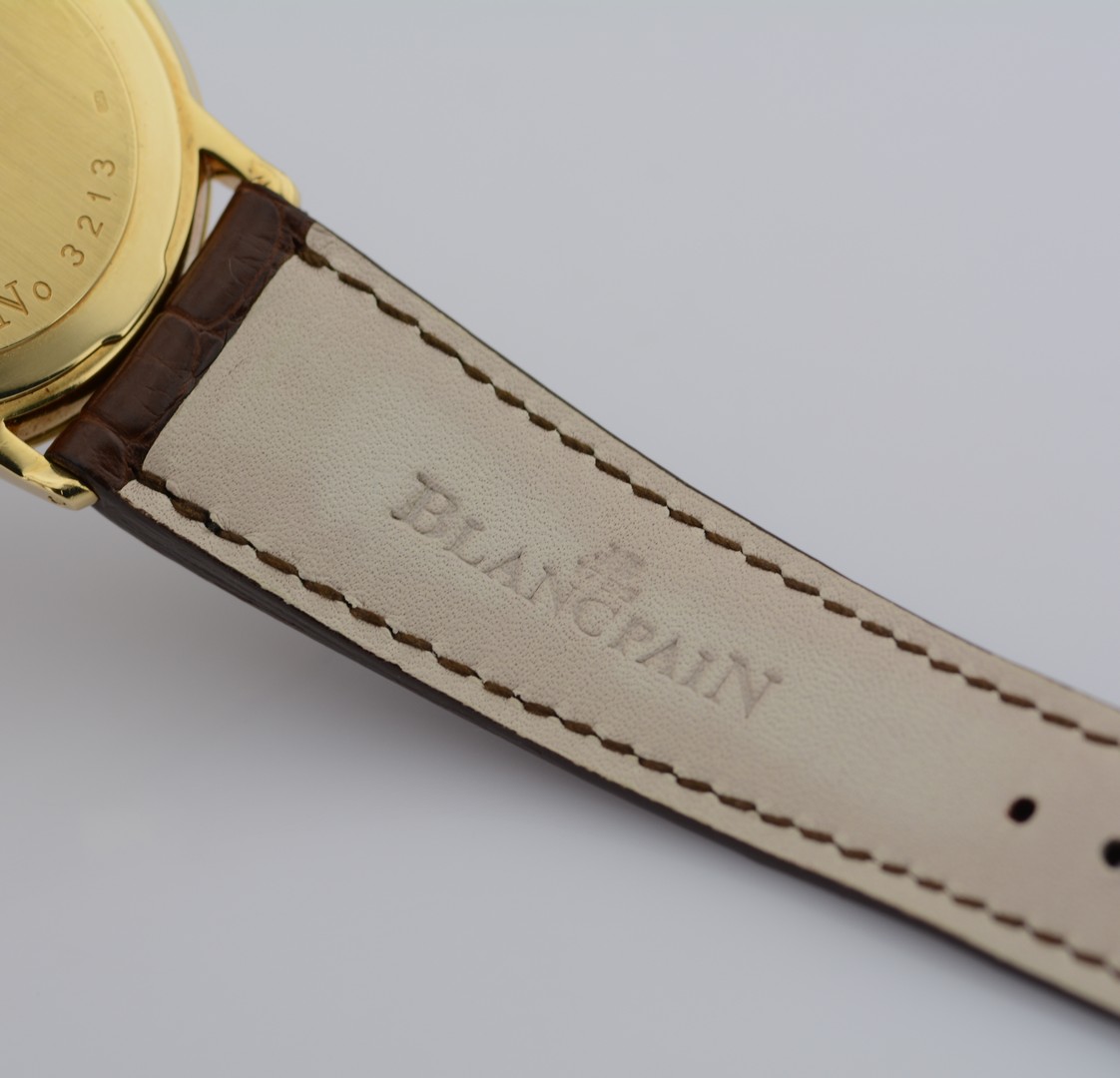 Blancpain / Villeret - Gentlmen's Yellow gold Wrist Watch - Image 2 of 11