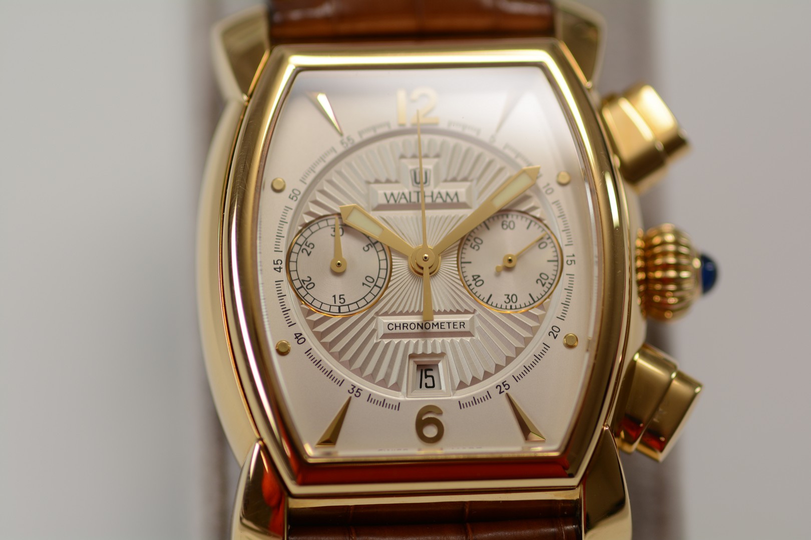 Waltham / LW48 - Gentlmen's Yellow gold Wrist Watch - Image 7 of 14