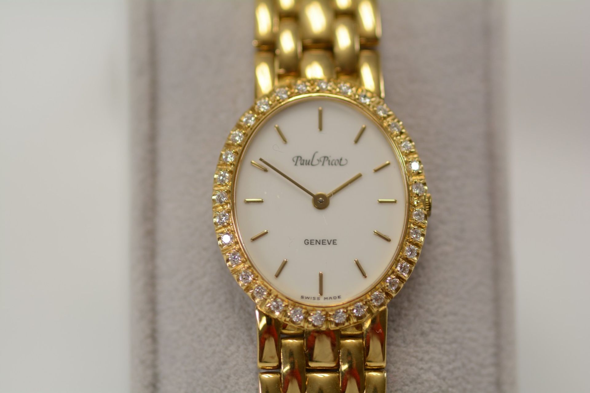 Paul Picot / Diamond - Lady's Yellow gold Wrist Watch - Image 6 of 16