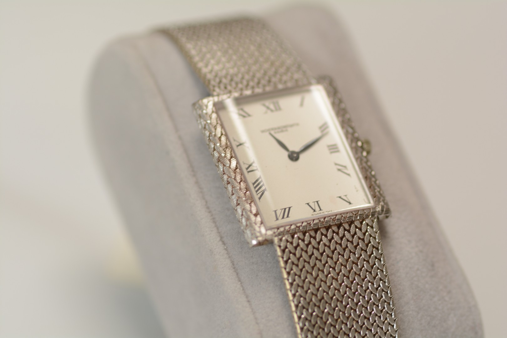 Vacheron Constantin / Rectangular - Ultra thin - 1960s - Unisex White gold Wrist Watch - Image 7 of 12