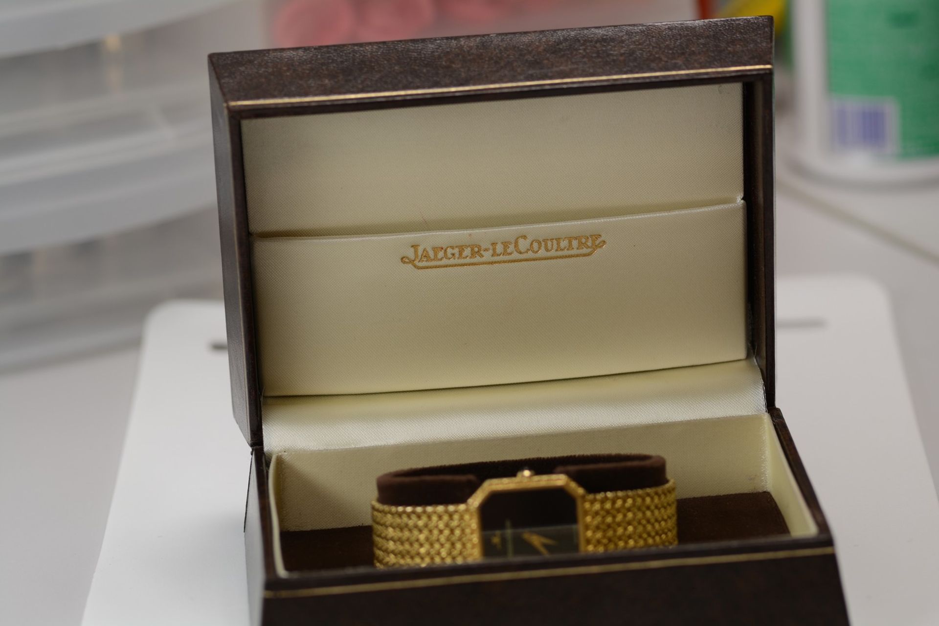 Jaeger-LeCoultre / Vintage - Unisex Yellow gold Wrist Watch - Image 14 of 14