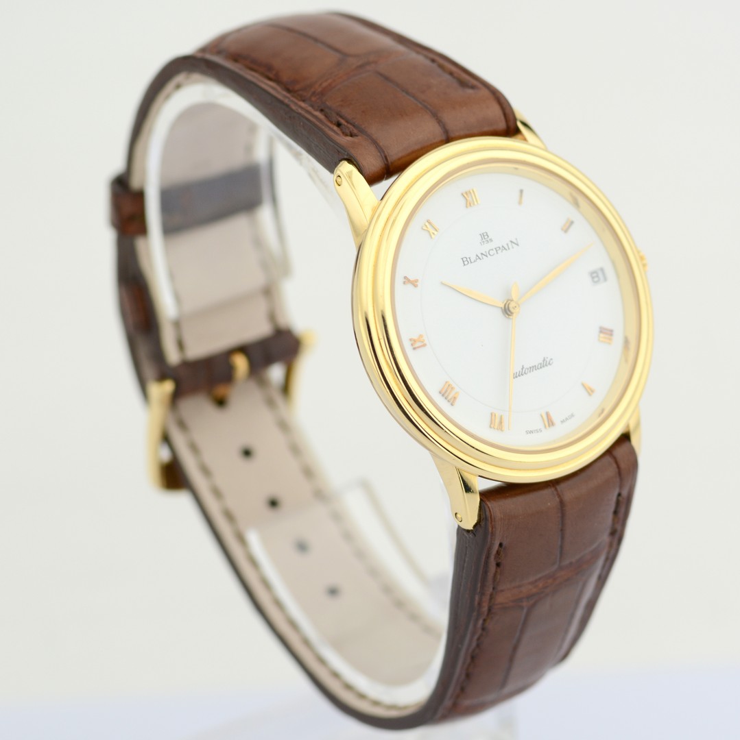 Blancpain / Villeret - Gentlmen's Yellow gold Wrist Watch - Image 4 of 11