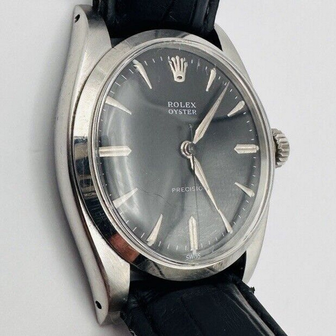 Rolex / Vintage Oyster Precision Ref 6422 - Gentlmen's Steel Wrist Watch - Image 6 of 13