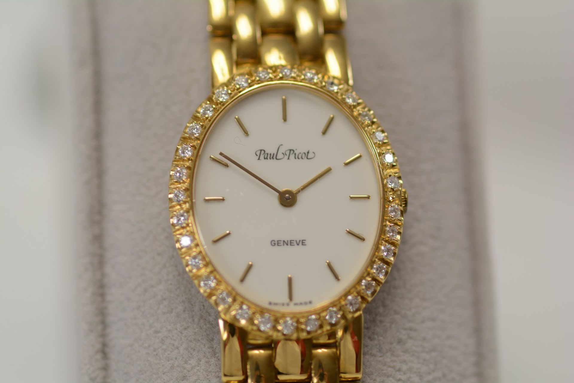 Paul Picot / Diamond - Lady's Yellow gold Wrist Watch - Image 8 of 16