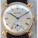 Eberhard & Co. / Vintage - Gentlmen's Yellow gold Wrist Watch