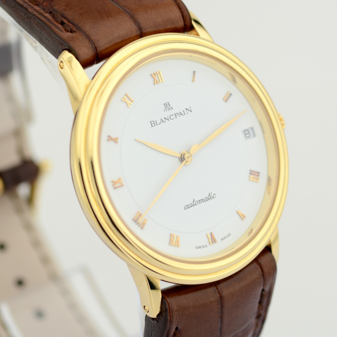 Blancpain / Villeret - Gentlmen's Yellow gold Wrist Watch - Image 5 of 11