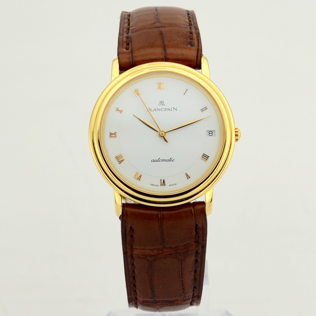 Blancpain / Villeret - Gentlmen's Yellow gold Wrist Watch - Image 3 of 11