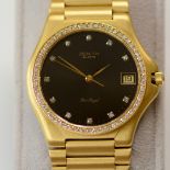 Zenith / Port Royal - Diamond - Gentlmen's Yellow gold Wrist Watch