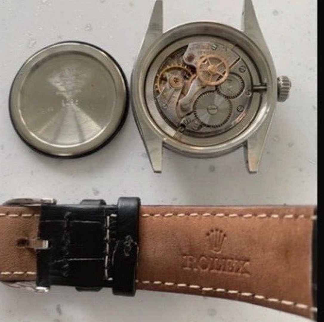 Rolex / Vintage Oyster Precision Ref 6422 - Gentlmen's Steel Wrist Watch - Image 3 of 13