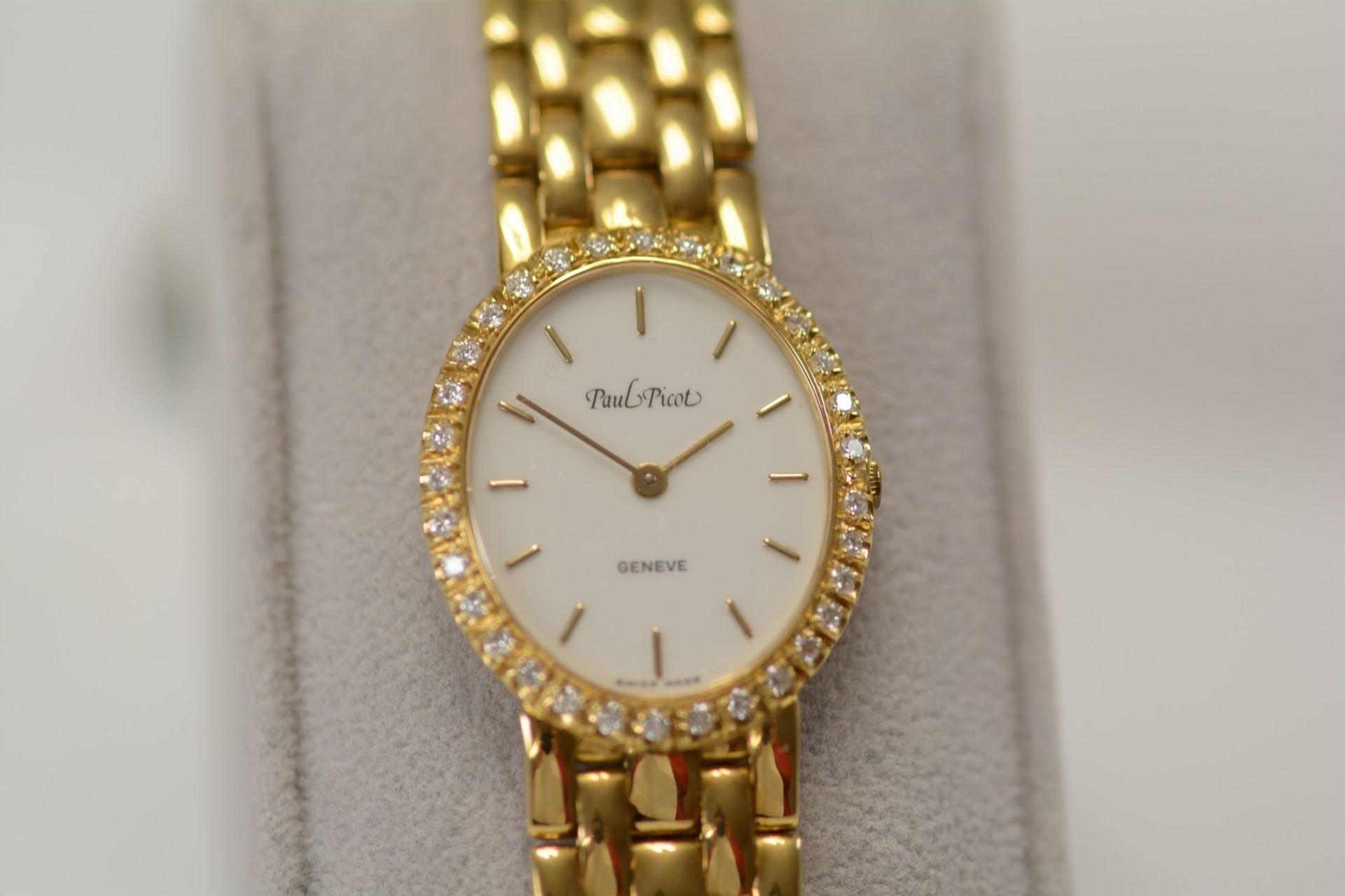 Paul Picot / Diamond - Lady's Yellow gold Wrist Watch - Image 7 of 16