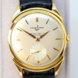 Ulysse Nardin / Chronometer 18K - Gentlmen's Yellow gold Wrist Watch