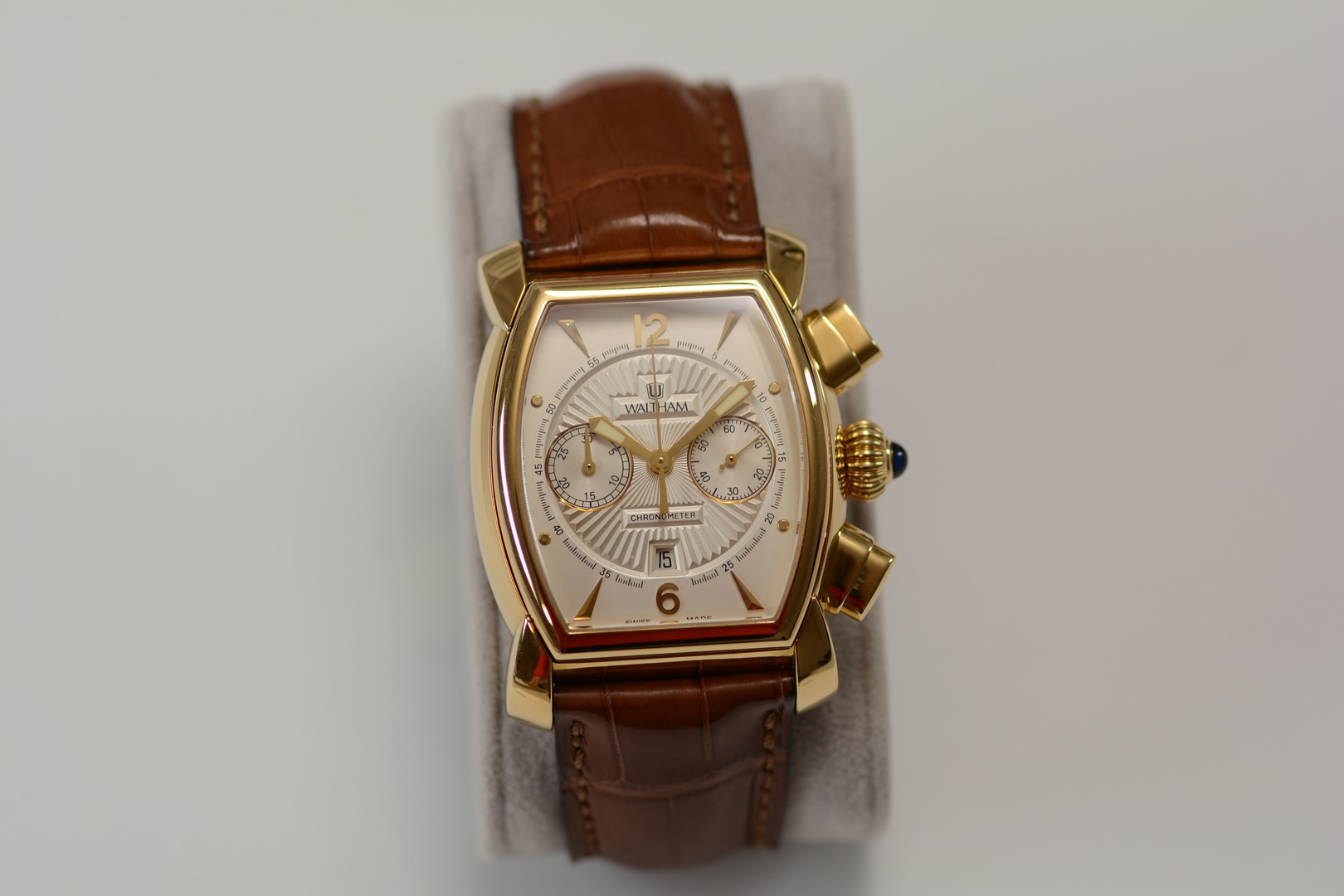 Waltham / LW48 - Gentlmen's Yellow gold Wrist Watch - Image 6 of 14