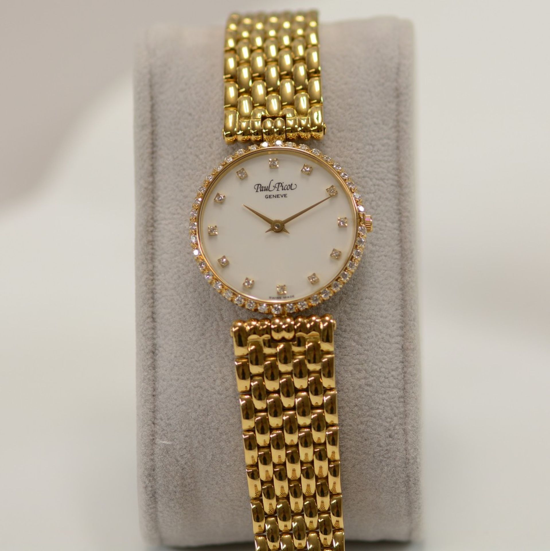 Paul Picot / Diamond - Lady's Yellow gold Wrist Watch - Image 11 of 11