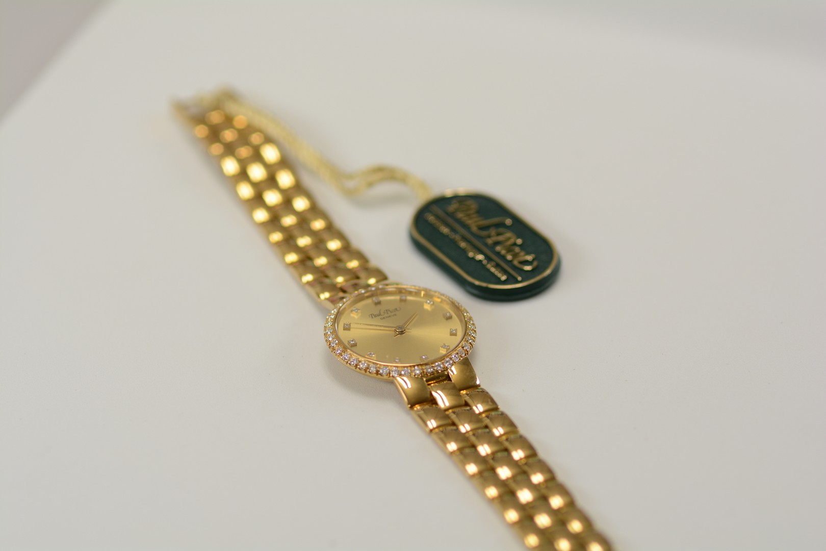 Paul Picot / Diamond - Lady's Yellow gold Wrist Watch - Image 14 of 15