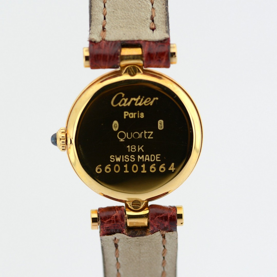 Cartier / Vendome 18K (Unworn) - Lady's Yellow gold Wrist Watch - Image 9 of 9