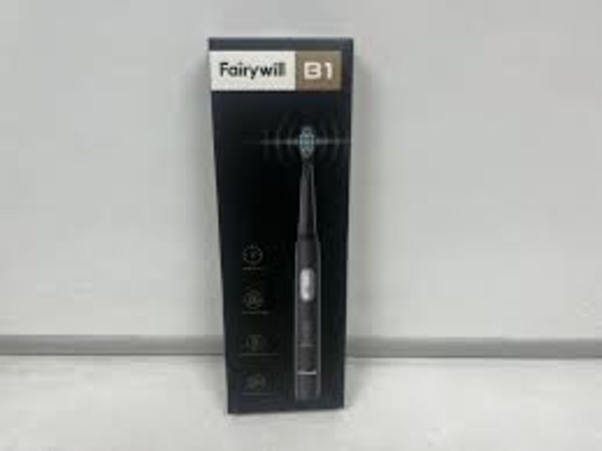 5 X BRAND NEW FAIRYWILL B1 ELECTRIC TOOTHBRUSH WITH SMART TIMES, 3 OPTIONAL MODES, LAND STANBY