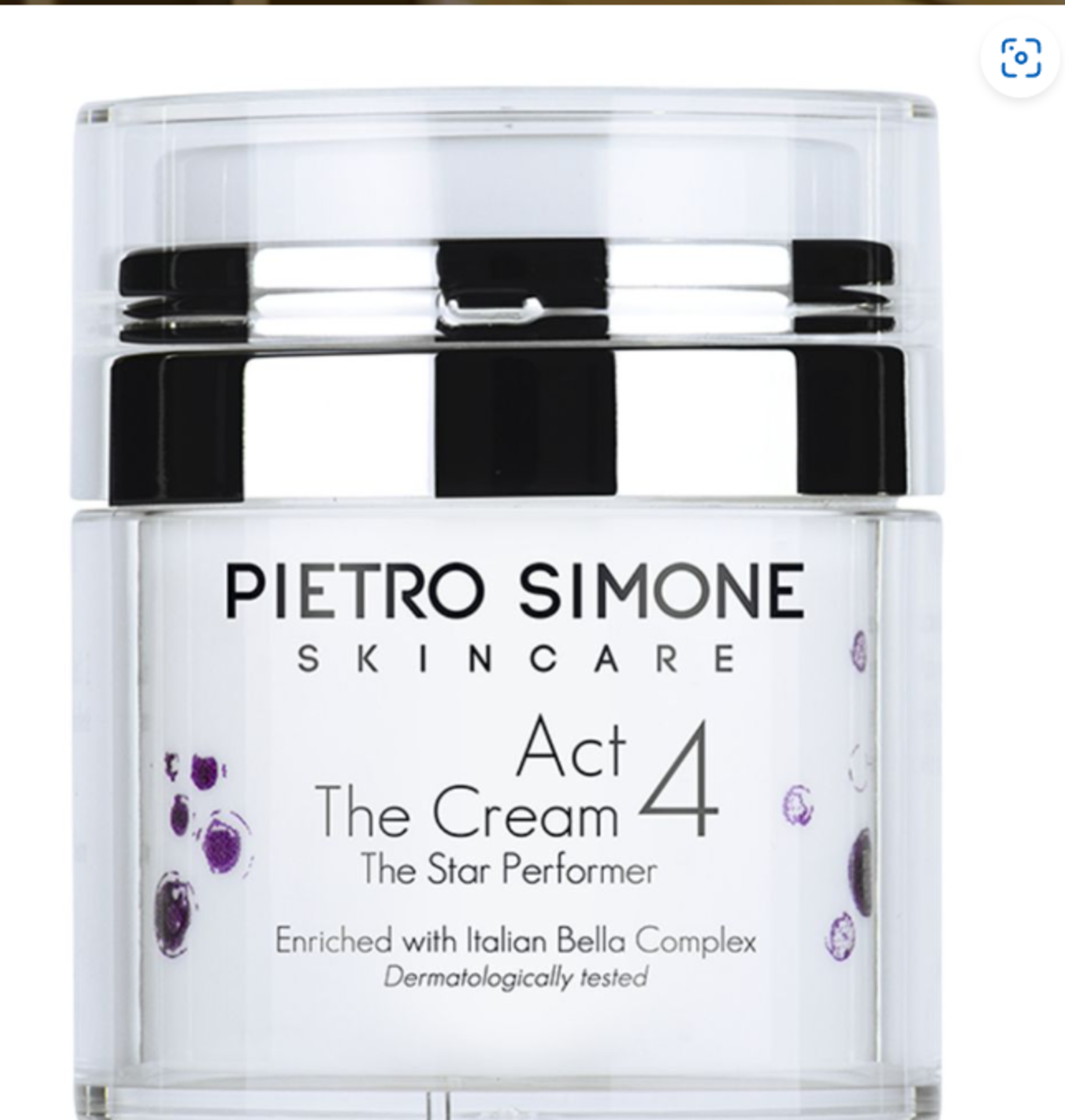 Pietro Simone: Act 4 The Cream (50Ml) RRP £130.00. The application of Pietro Simone's Act 4 The
