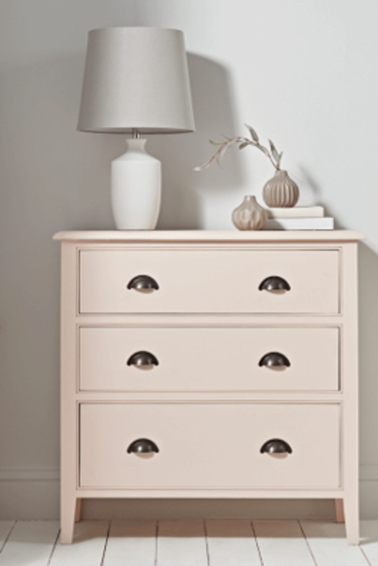 Inga Chest of Drawers - Blush. RRP £895.00. - SR5. An instant modern classic, our Inga Drawer