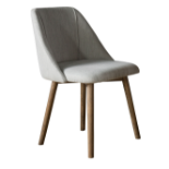 Elliot Dining Chair pack of 2. RRP £419.00. - SR5. Contemporary dining chair with beautifully shaped