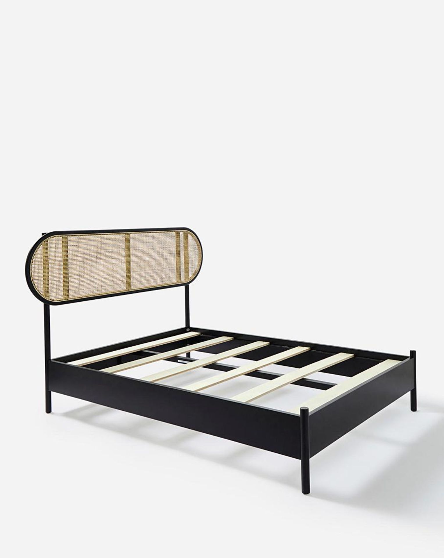 Aulia Rattan Bed Frame. - SR3. Looking for a statement piece for your bedroom? Our Aulia Rattan