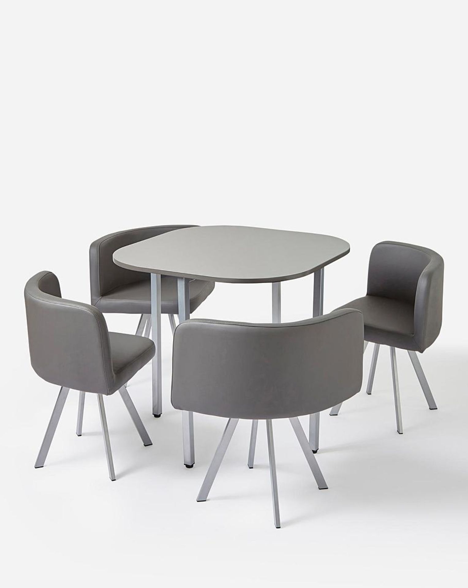 Mia Hideaway Spacesaving Dining set. RRP £519.99.- SR3. Perfectly designed for modern homes where - Image 2 of 2