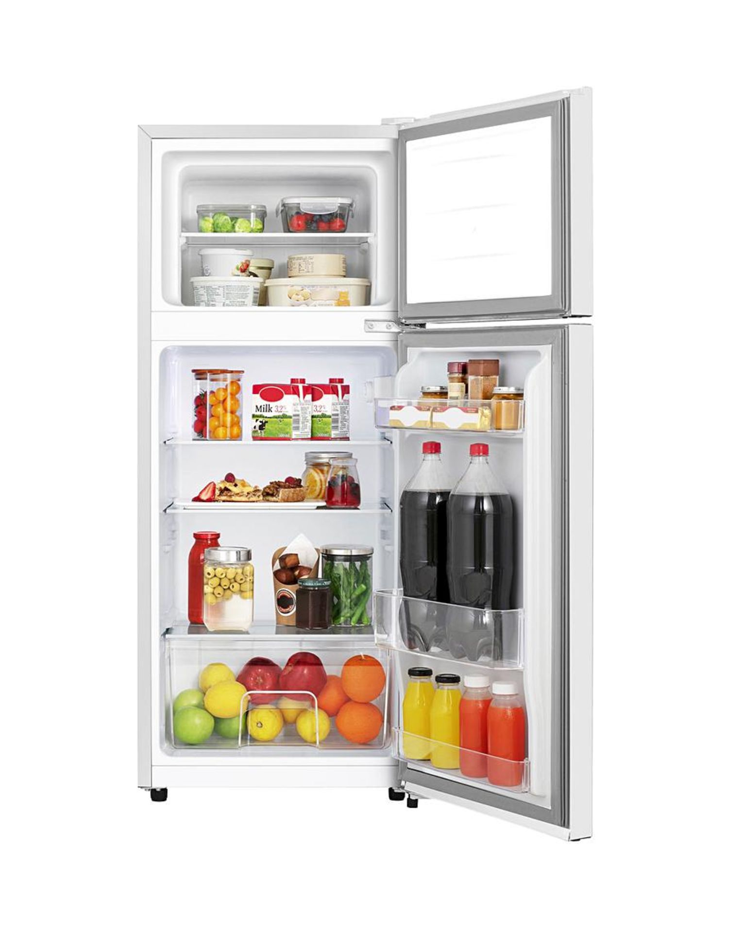 Fridgemaster MTM48120MF 80/20 Fridge Freezer - White. RRP £333.99.- SR3. This Fridgemaster fridge - Image 2 of 2