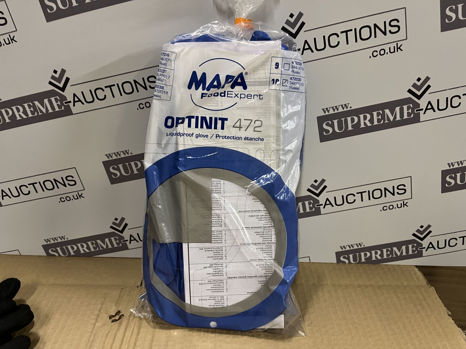 100 X BRAND NEW PAIRS OF MAPA OPTINIT WORK GLOVES S2