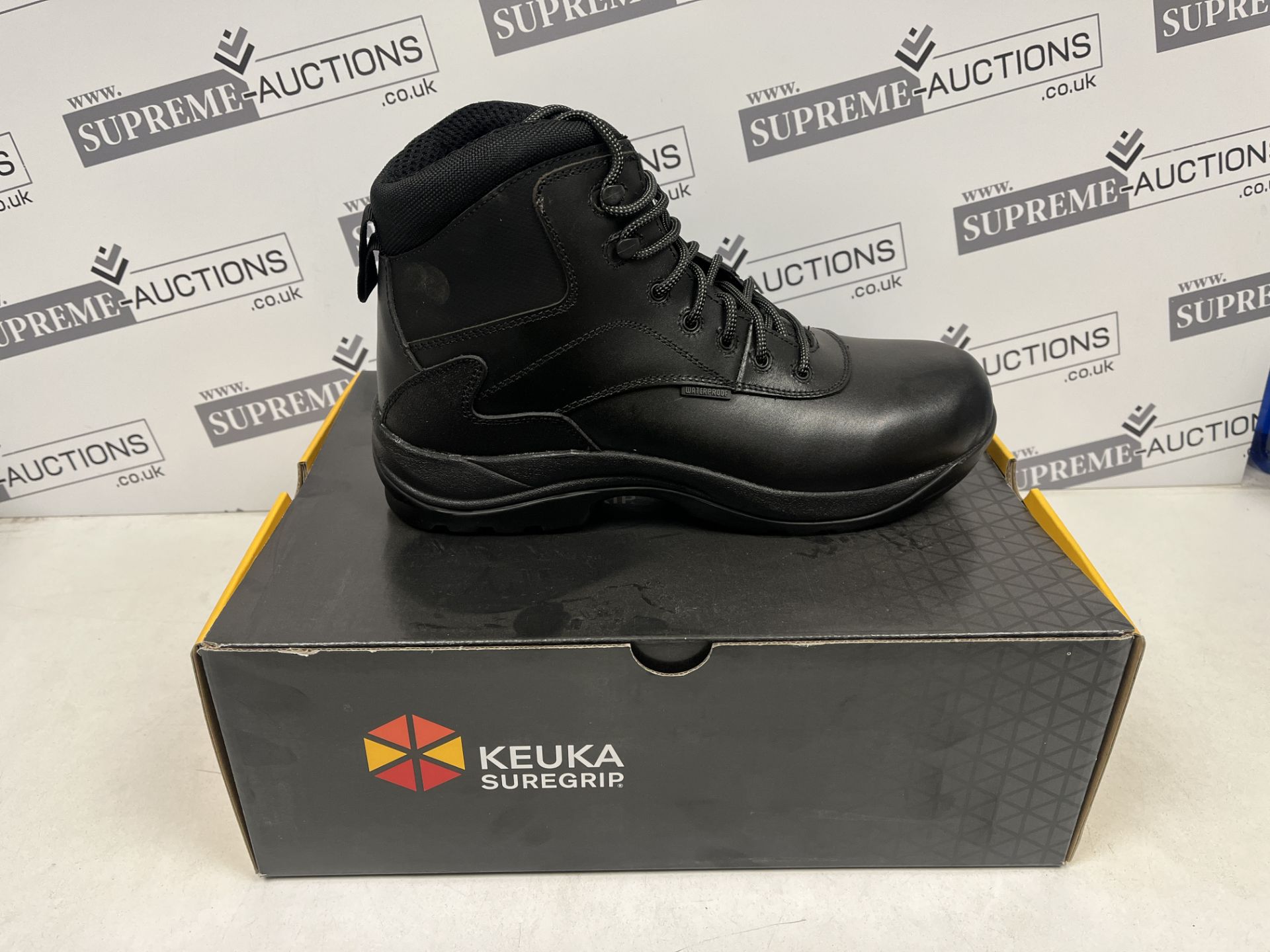 4 X BRAND NEW KEUKA SURE GRIP PROFESSIONAL WORK BOOTS IN VARIOUS STYLES AND SIZES R2-7
