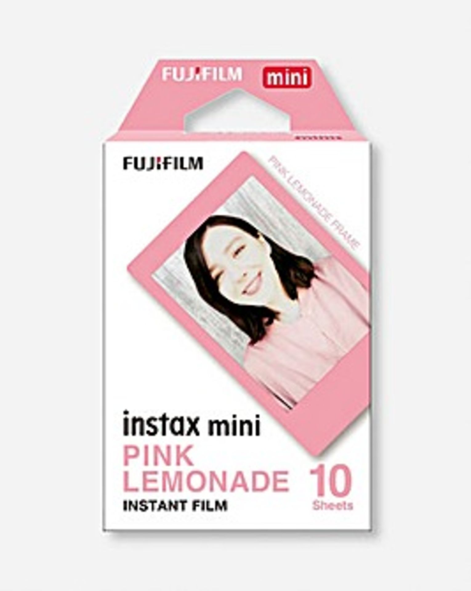Fujifilm Instax Mini Instant Photo Film - Pink Lemonade, 10 Shot Pack OL982901 RRP £ 11.99