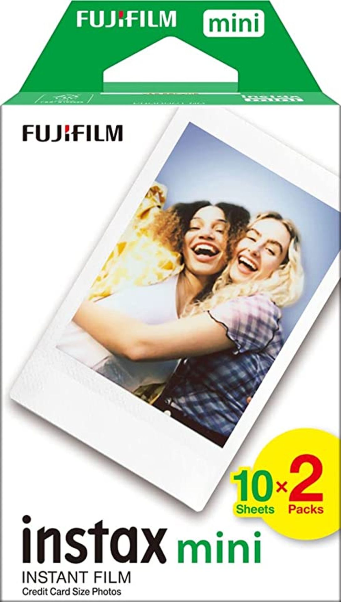Fujifilm Instax Mini Instant Photo Film - White Frame Border, 20 Shot Pack OL985701 RRP £ 19.99