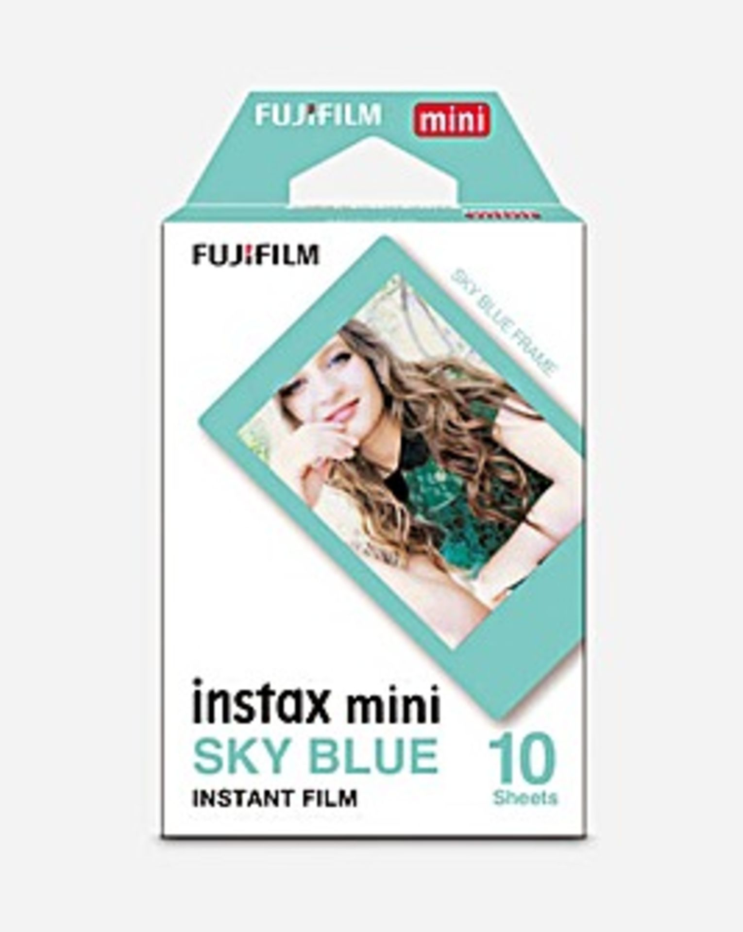 Fujifilm Instax Mini Instant Photo Film - Sky Blue, 10 Shot Pack OL984401 RRP £ 11.99