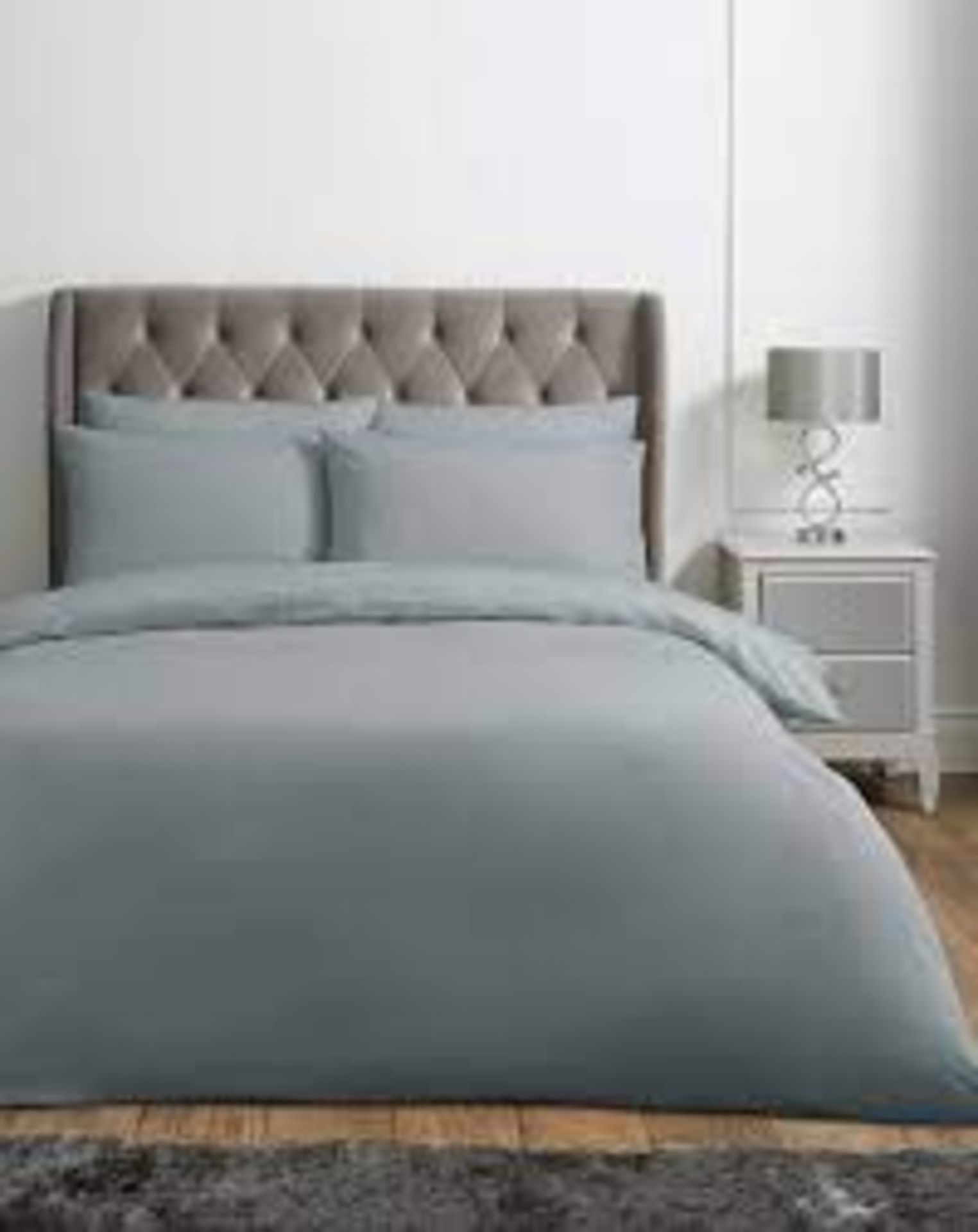 200 Thread Count Plain Dyed Percale Duvet Cover AA383658 RRP £ 28