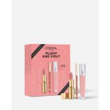 L'Oreal Paris Plump And Pout Eye and Lip Trio Gift Set IF486301 RRP £ 18