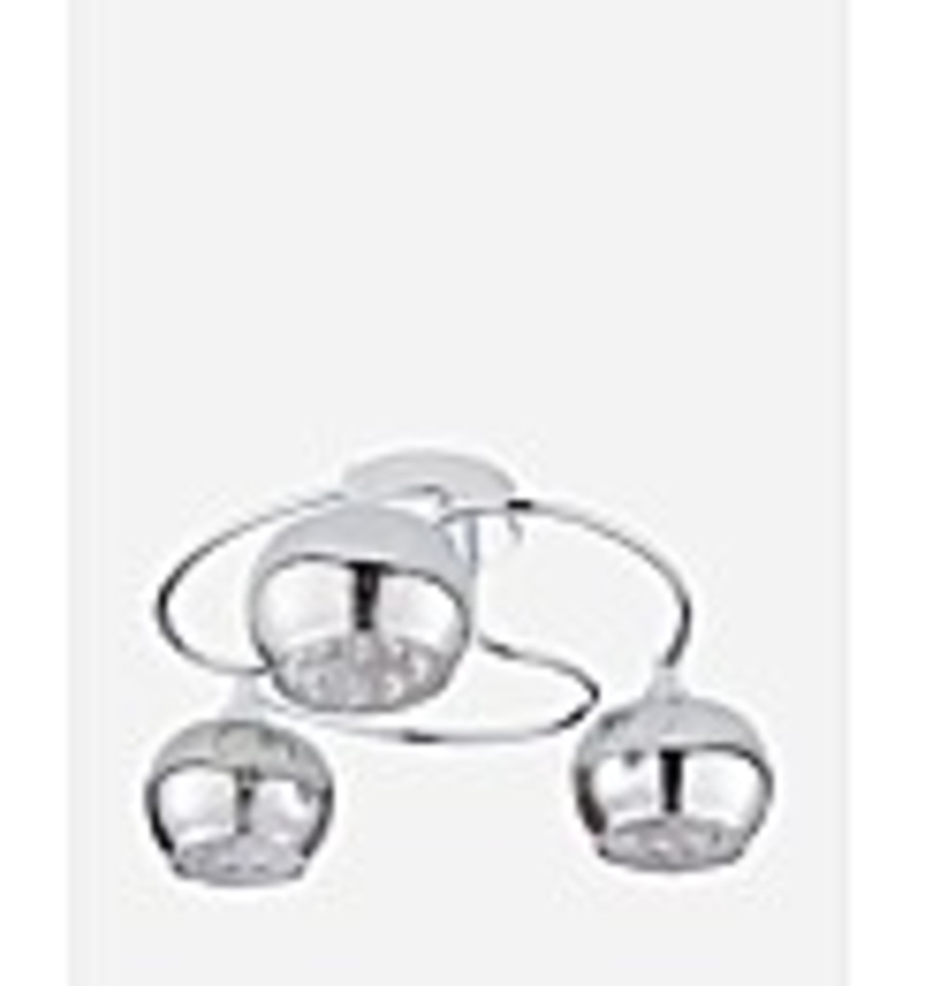 Smoked Glass Ceiling Light GG438201 RRP £ 41