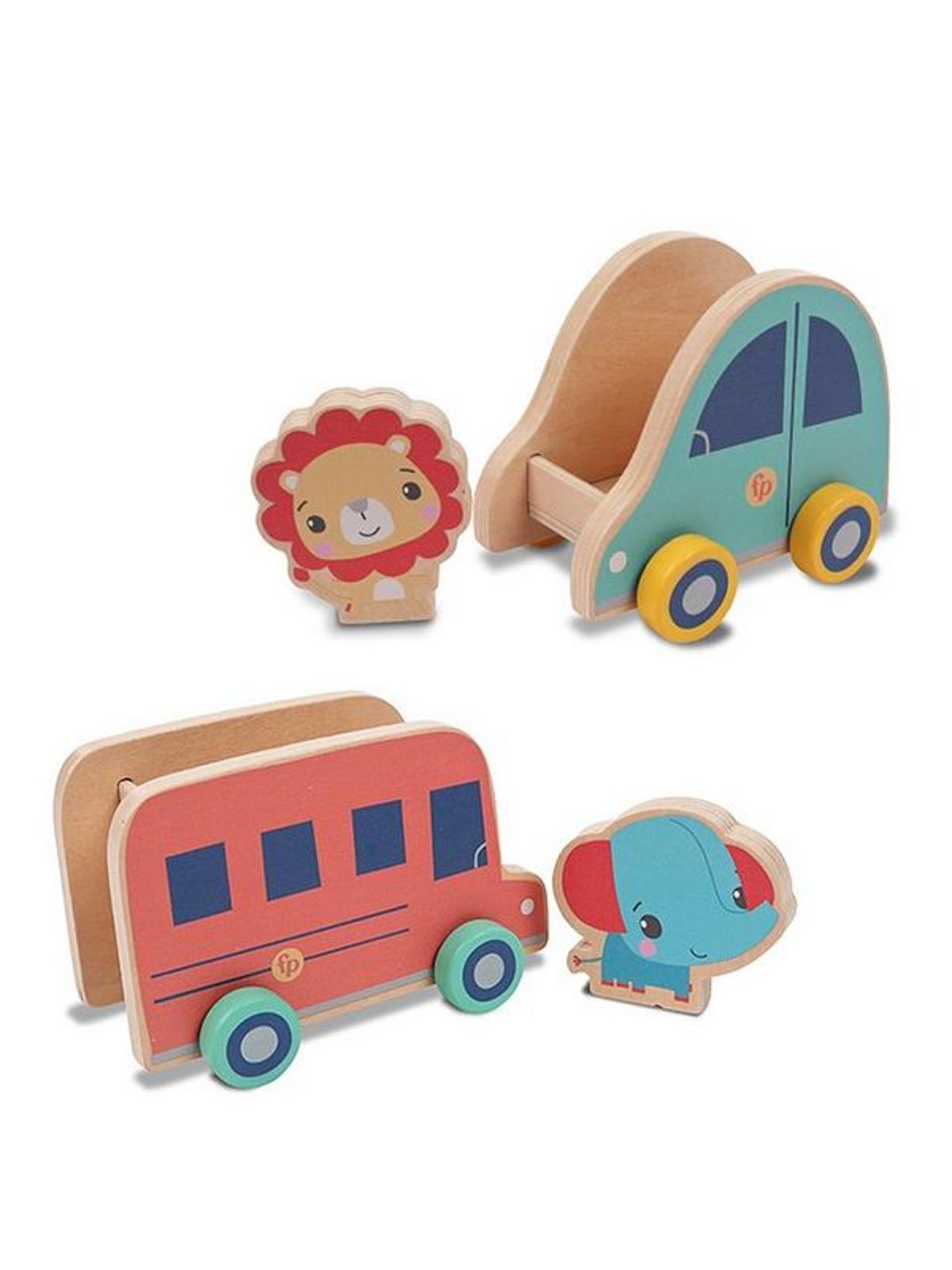 Fisher Price Wooden My 1st Vehicles XR214901 RRP £ 14.99