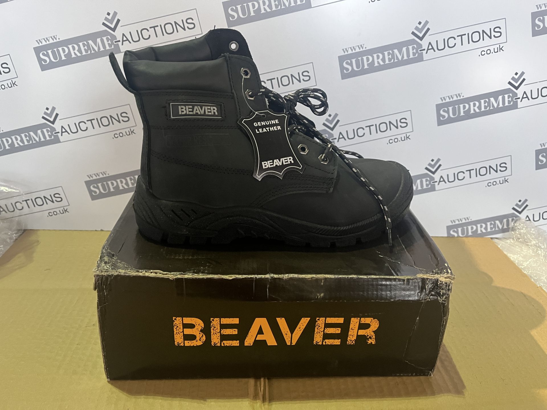 4 X BRAND NEW BEAVER PROFESSIONAL WORK BOOTS SIZE 7 R15-9