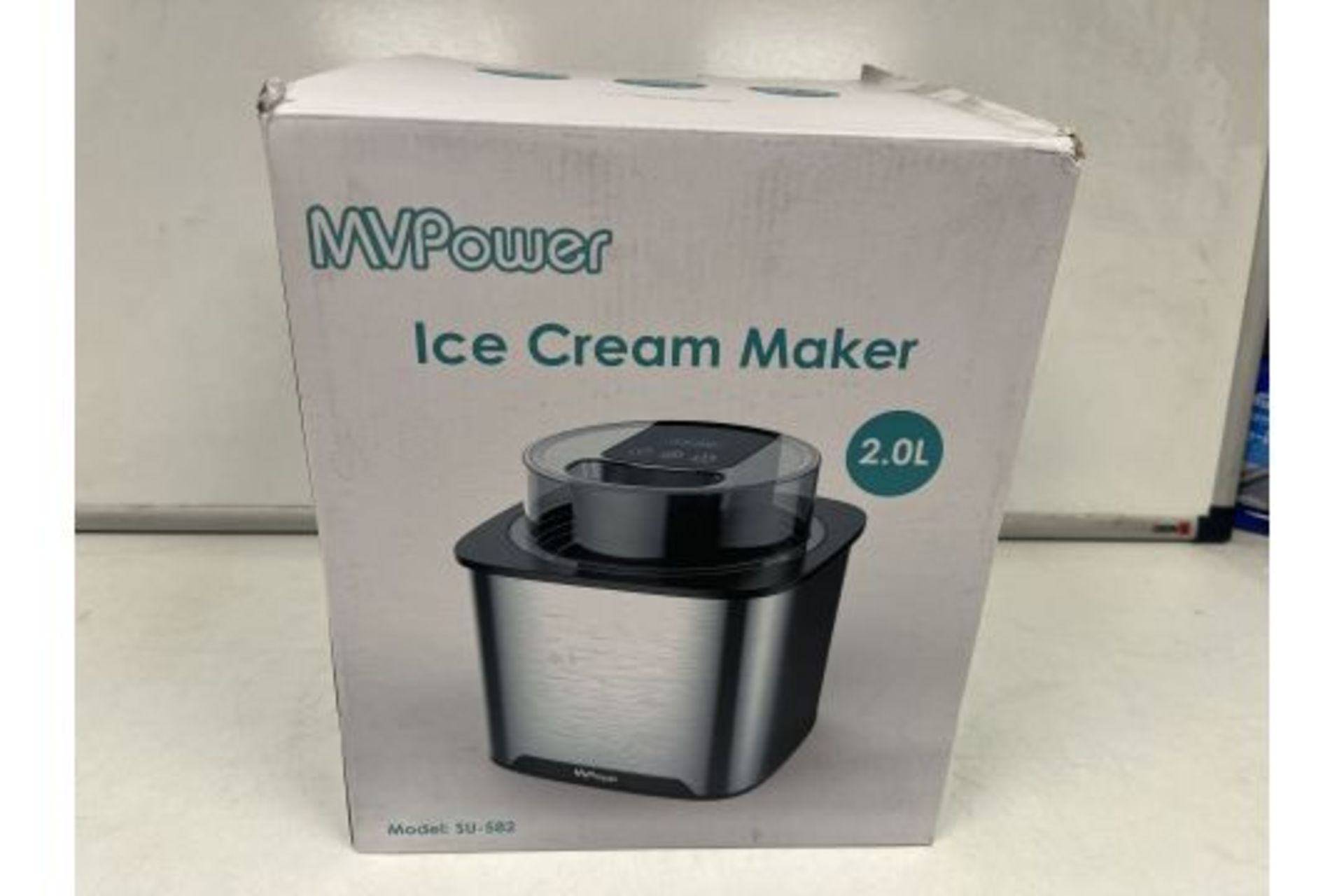 2 X BRAND NEW LUXURY 2 LITRE ICE CREAM MAKERS R19-6