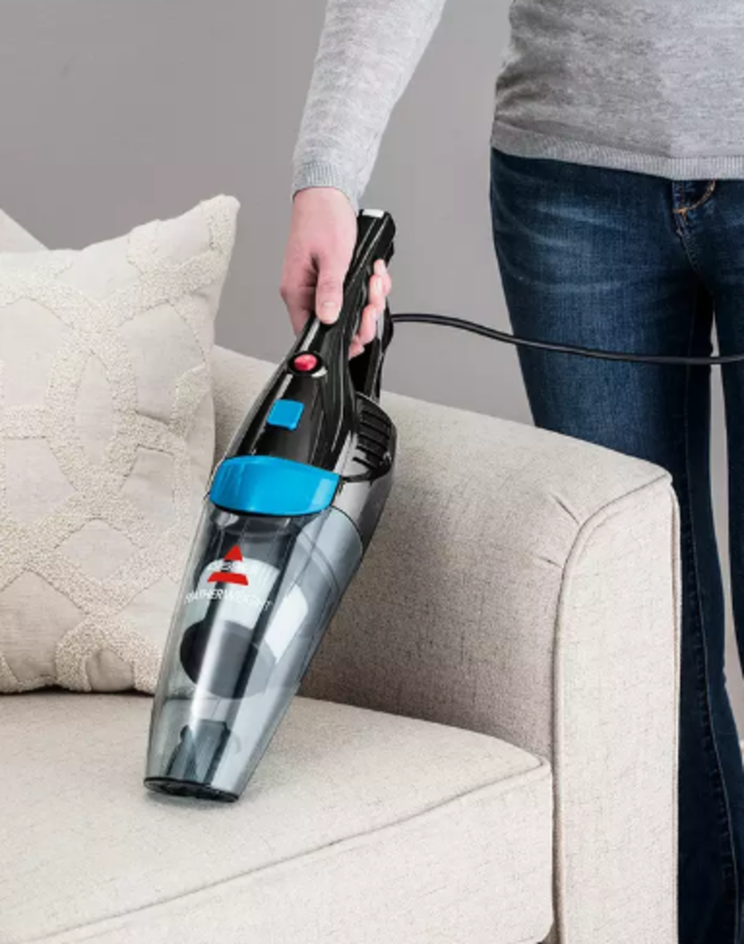 Bissell Featherweight Corded Bagless Upright Vacuum Cleaner. RRP £95.00. - EBR. A 2-in-1 lightweight - Image 2 of 2