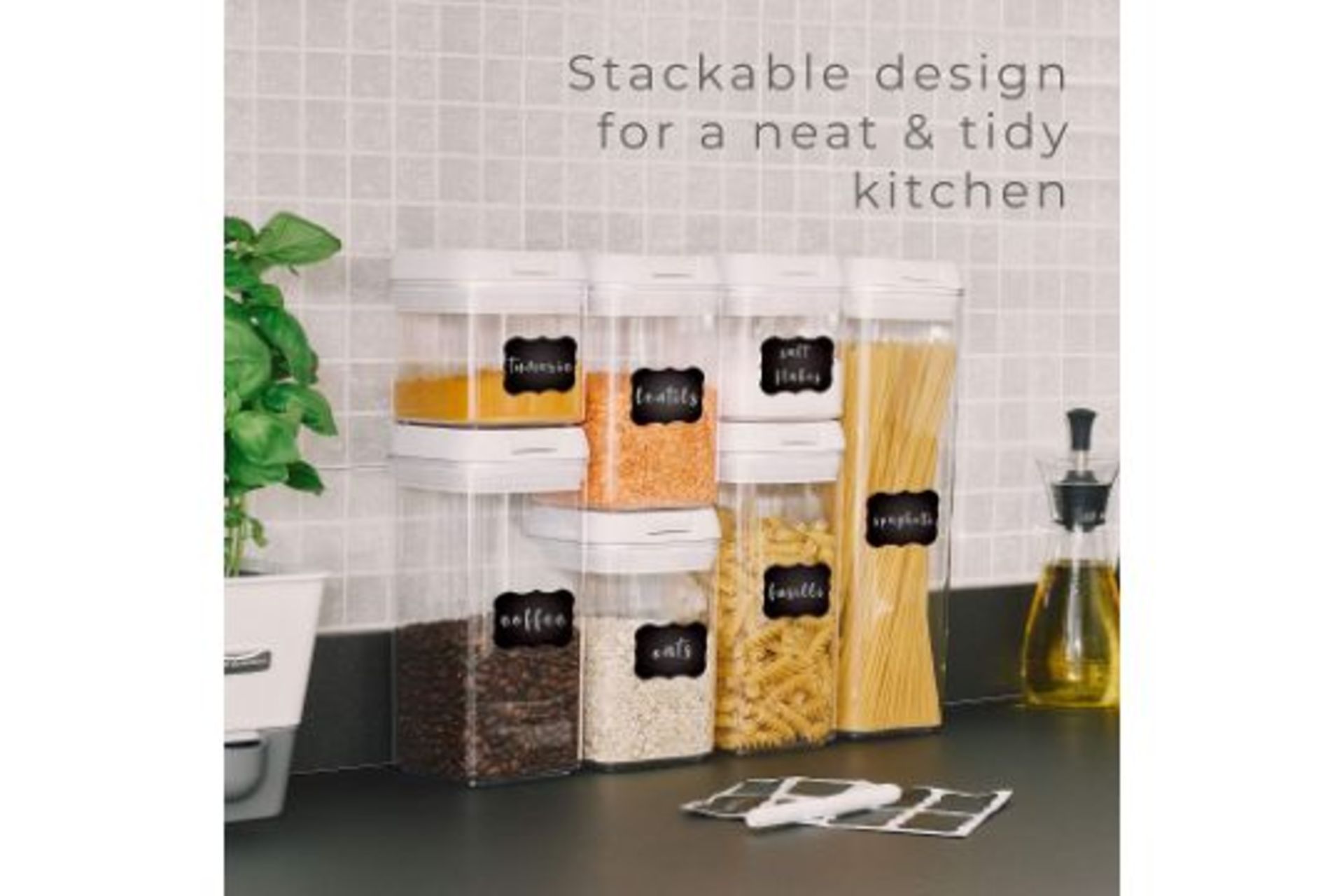 Pallet To Contain 60 x New Boxed George Olivier Sets of 7 Food Storage Containers |Kitchen Storage