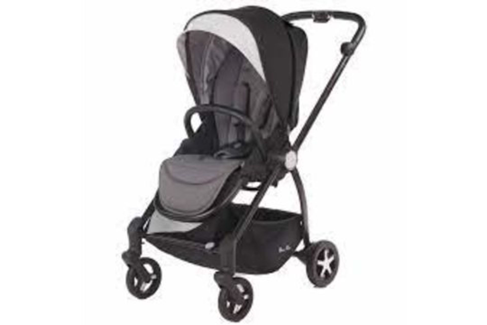 Pallet To Contain 4 x New Boxed Silver Cross Spirit 2 in 1 Pushchair-Onyx. Spirit is perfect for