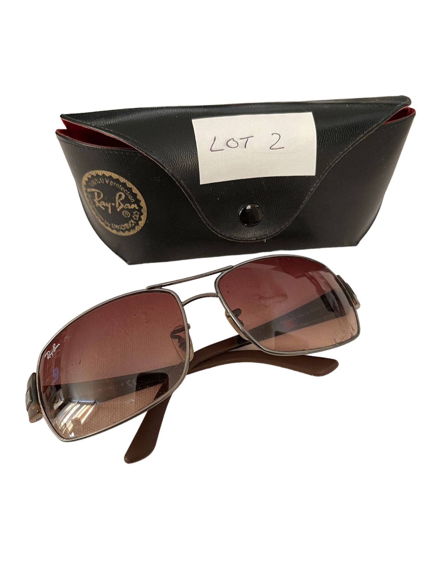 Ray Ban unisex sunglasses, lost proerty - Image 2 of 2