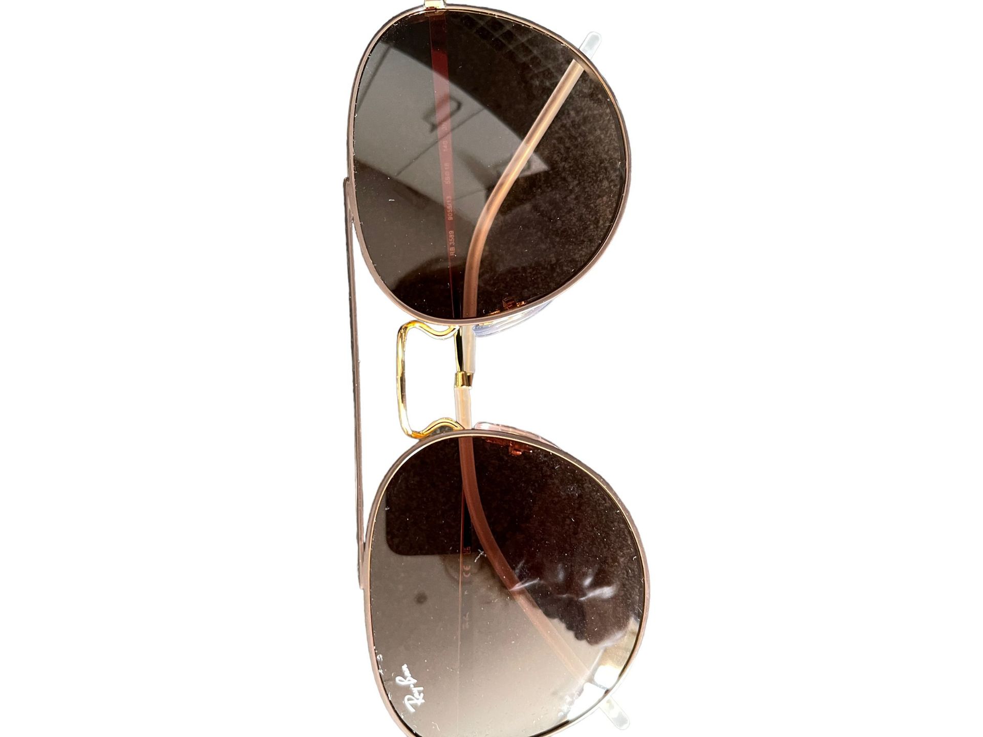 Ray Ban Gold plated Sunglasses xdemo - Image 2 of 2