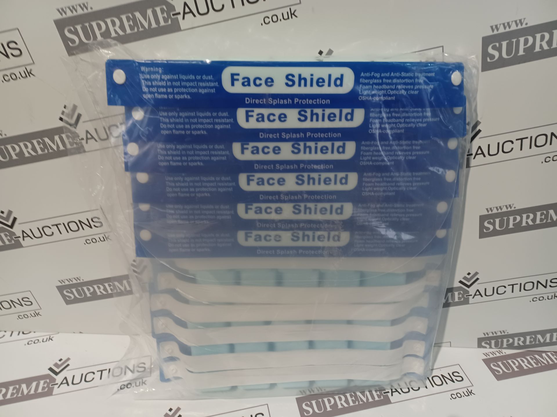 1680 X BRAND NEW FACE SHIELDS R15-9