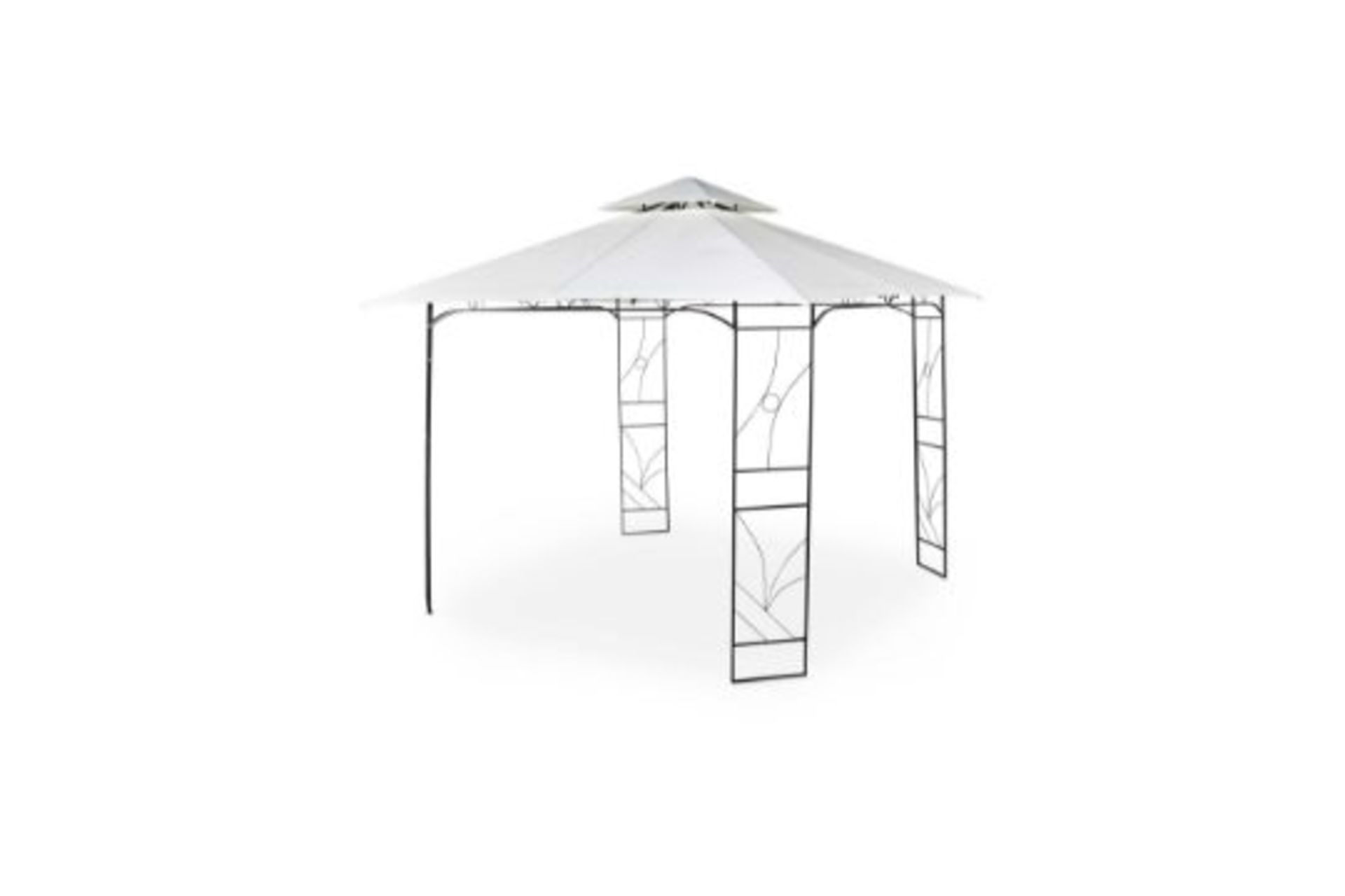 Decorative Gazebo. - H/ST Never get caught out during the rain or sunshine with this Gardenline
