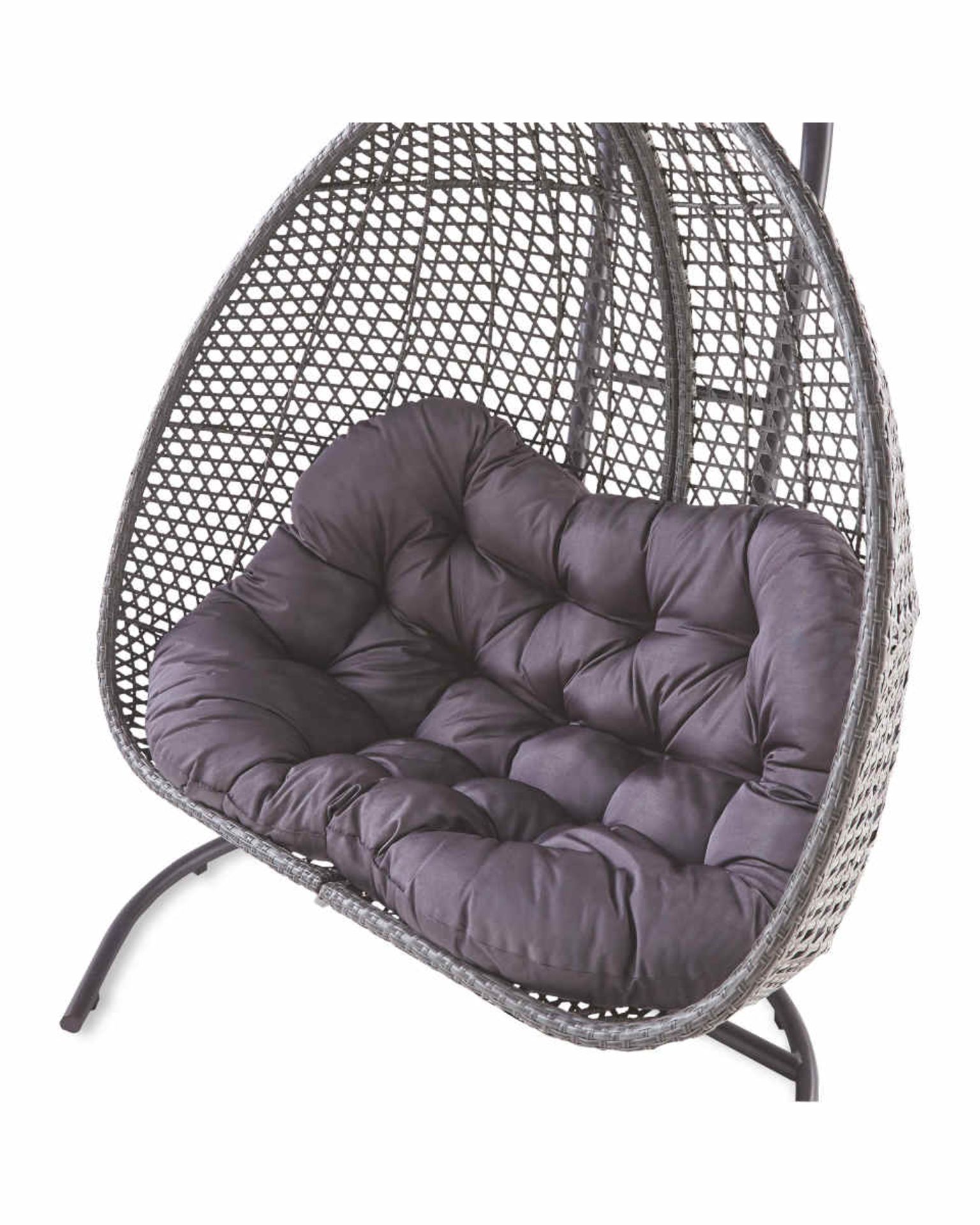 Large Hanging Egg Chair. - H/ST. This amazing Large Hanging Egg Chair is the ideal way to relax in - Image 2 of 3